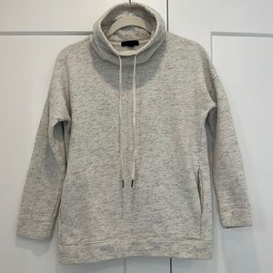 J. Crew White and Gray Sweater Size XS